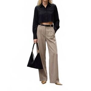 NEW GERGANA IVANOVA maya top in black